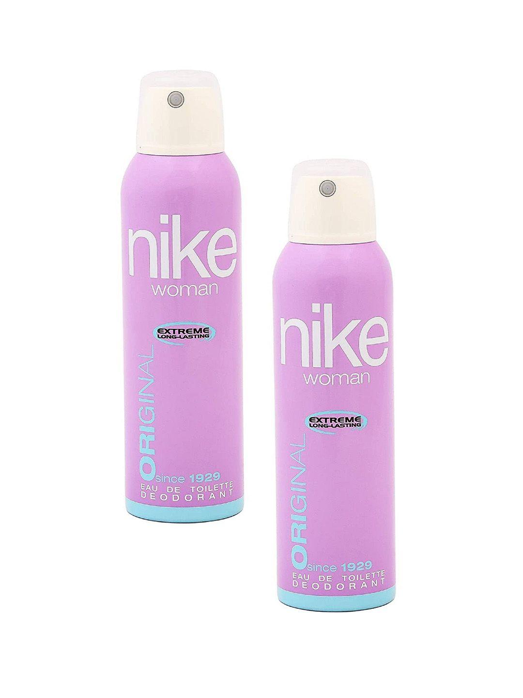 nike pack of 2 woman original deodorant - 200 ml each