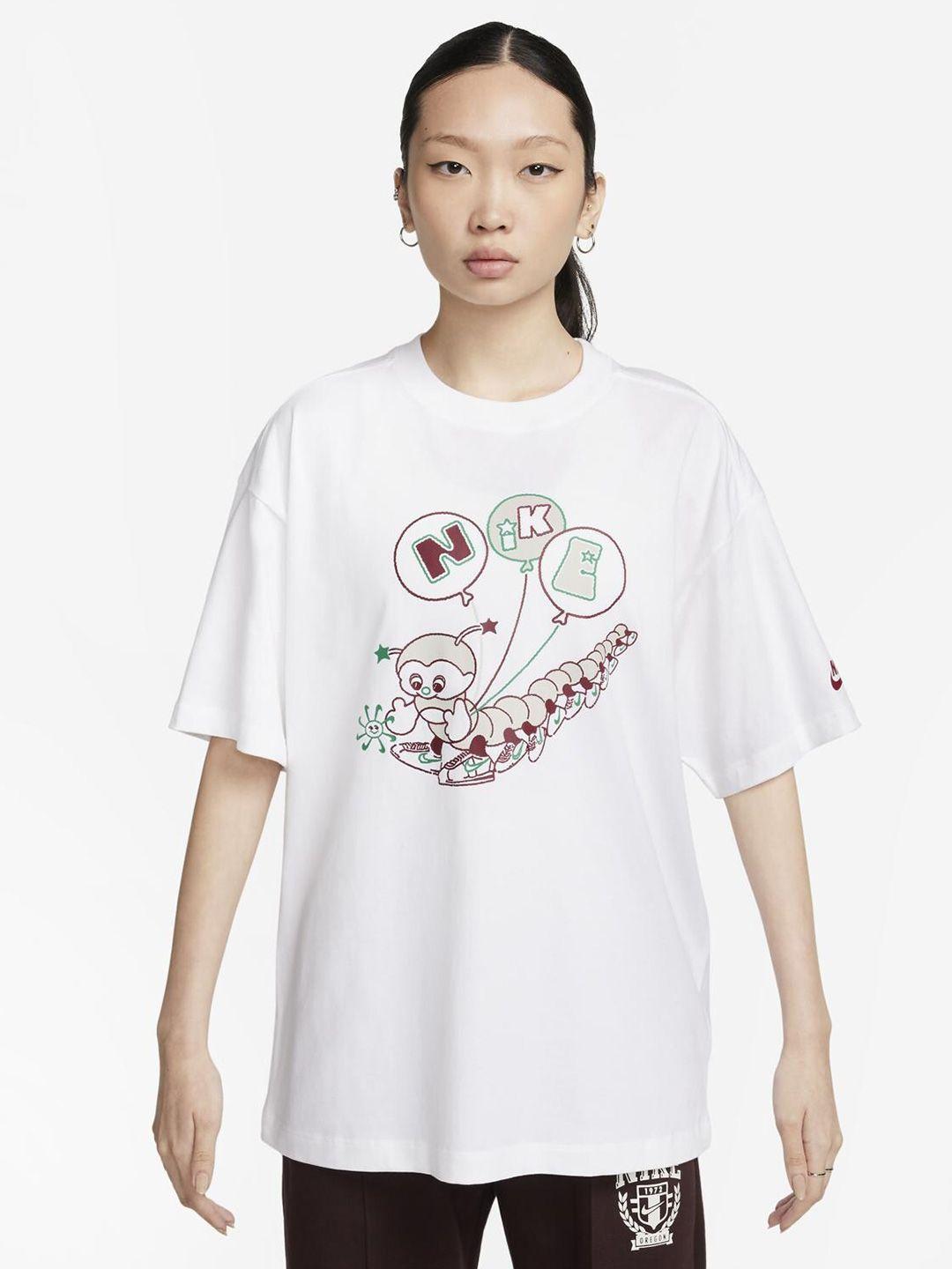 nike printed loose-fit t-shirt