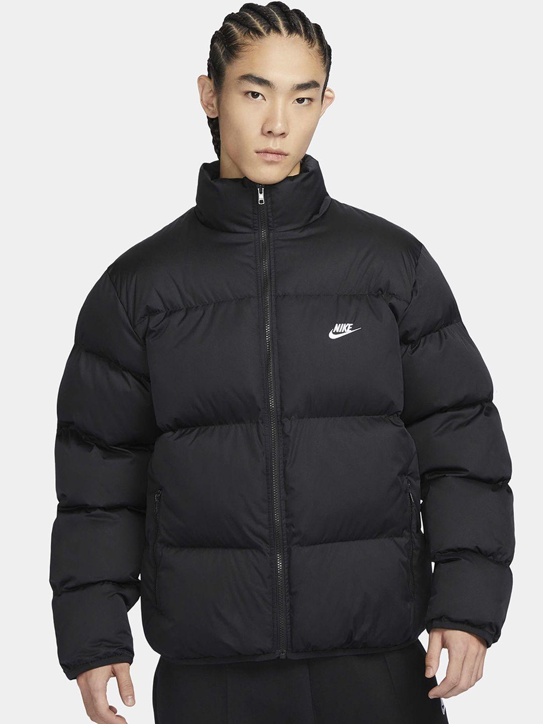 nike sportswear club men mock collar puffer jacket