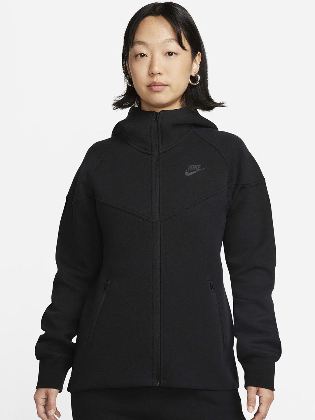nike sportswear tech fleece windrunner full-zip hooded sweatshirt