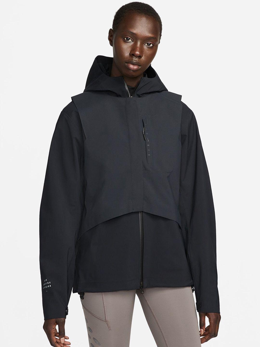 nike storm-fit run division full-zip hooded sporty jacket