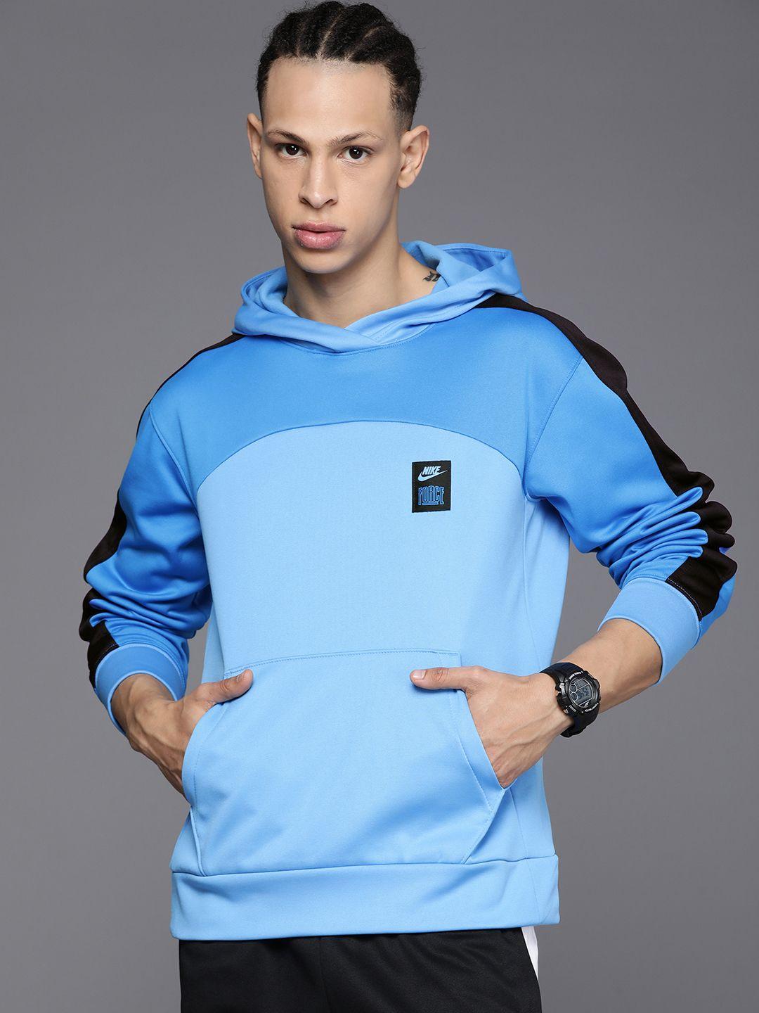 nike tf starting 5 po colourblocked hooded sweatshirt