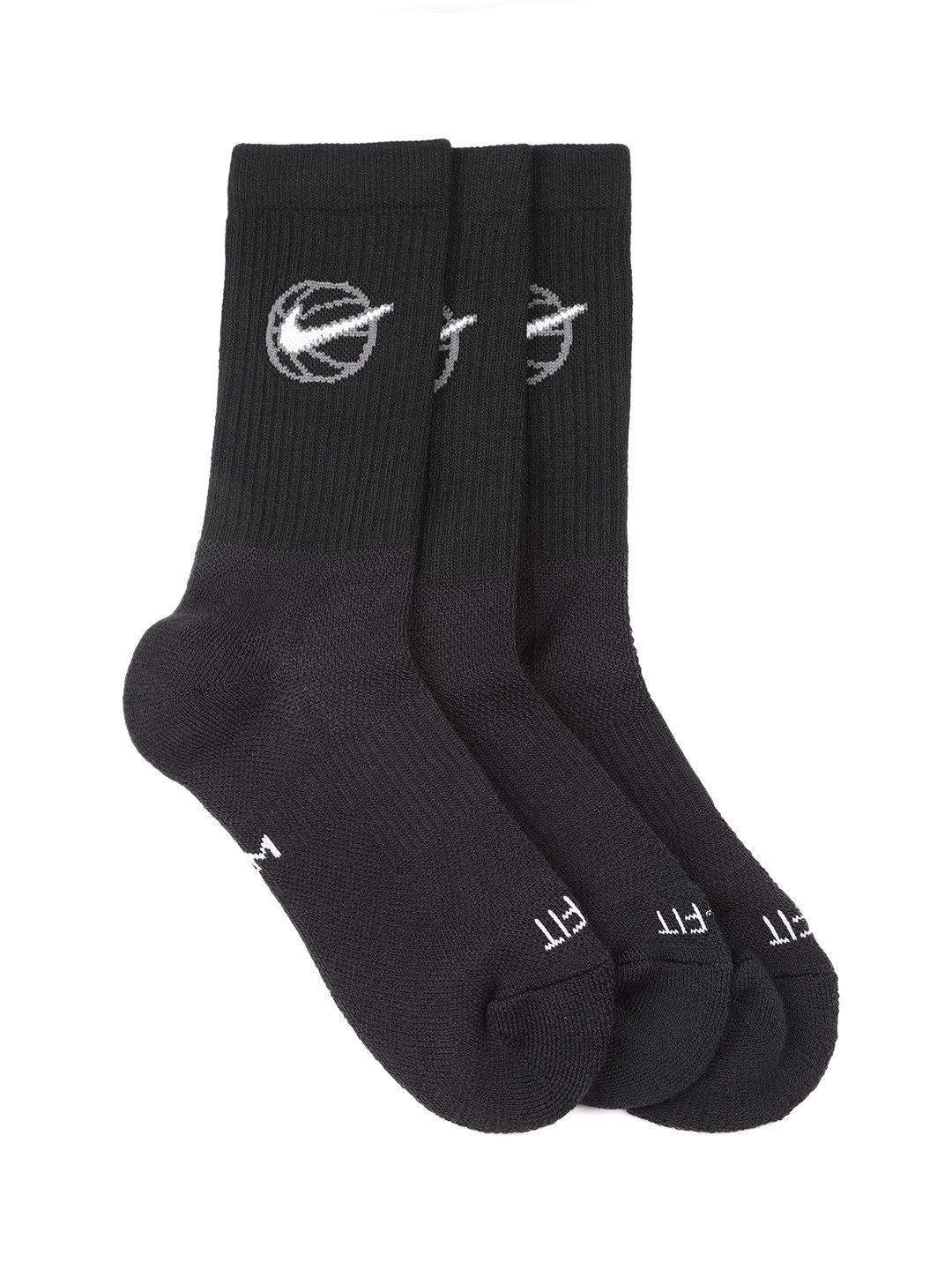 nike unisex pack of 3 everyday calf length basketball socks