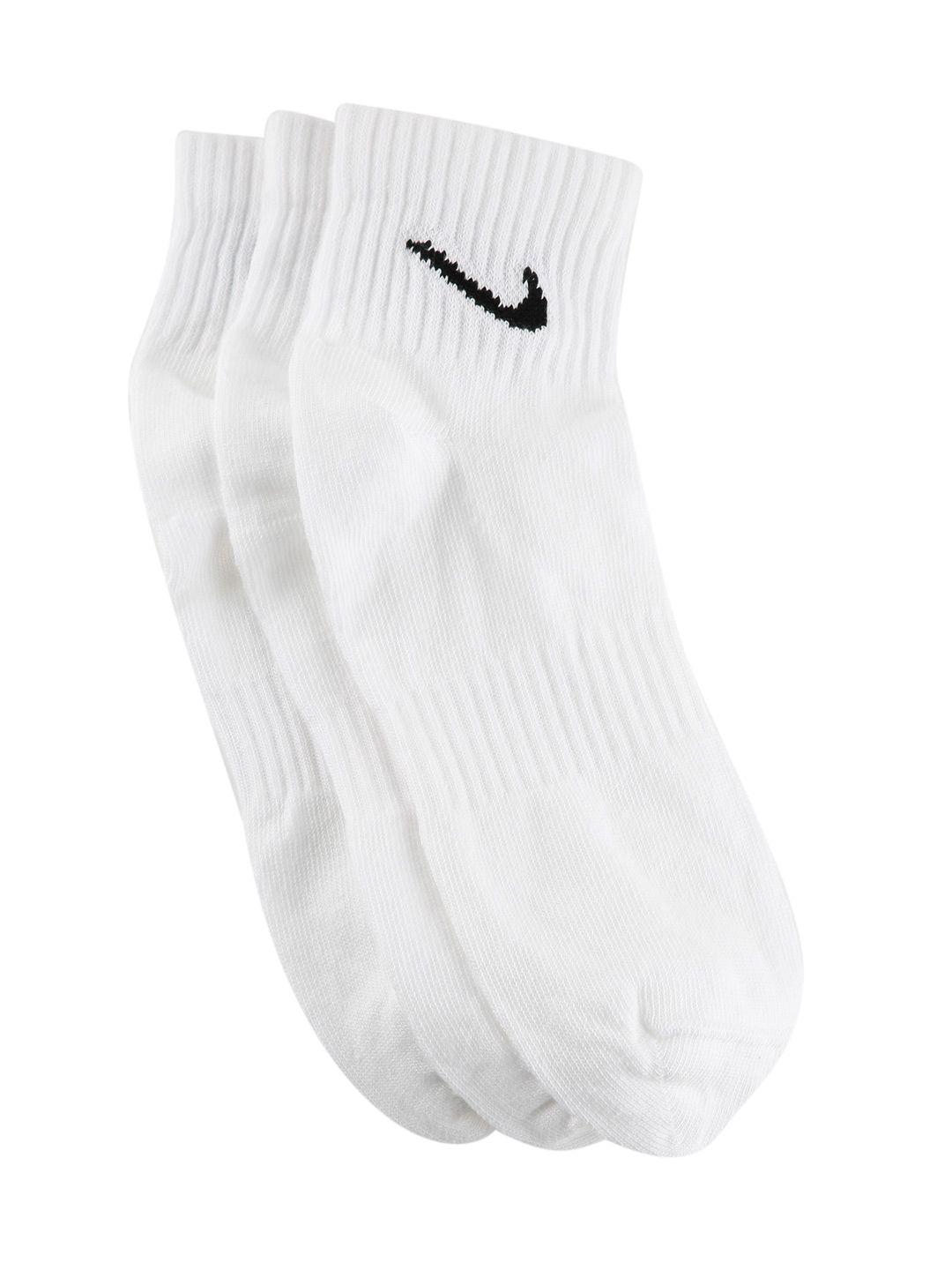 nike unisex pack of 3 everyday lightweight ankle-length socks