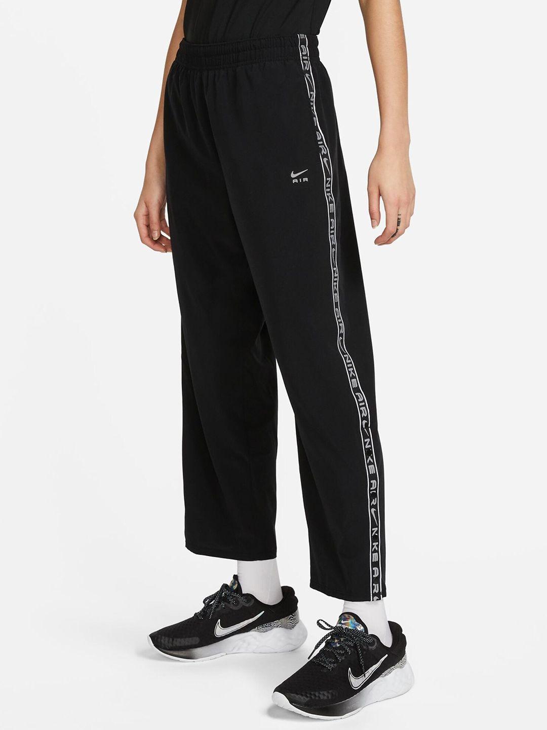 nike women air dry fit mid-rise running track pants