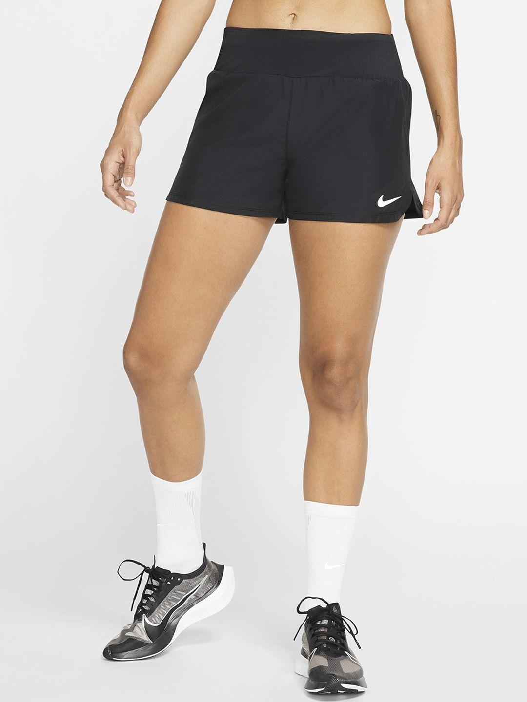 nike women logo printed running shorts