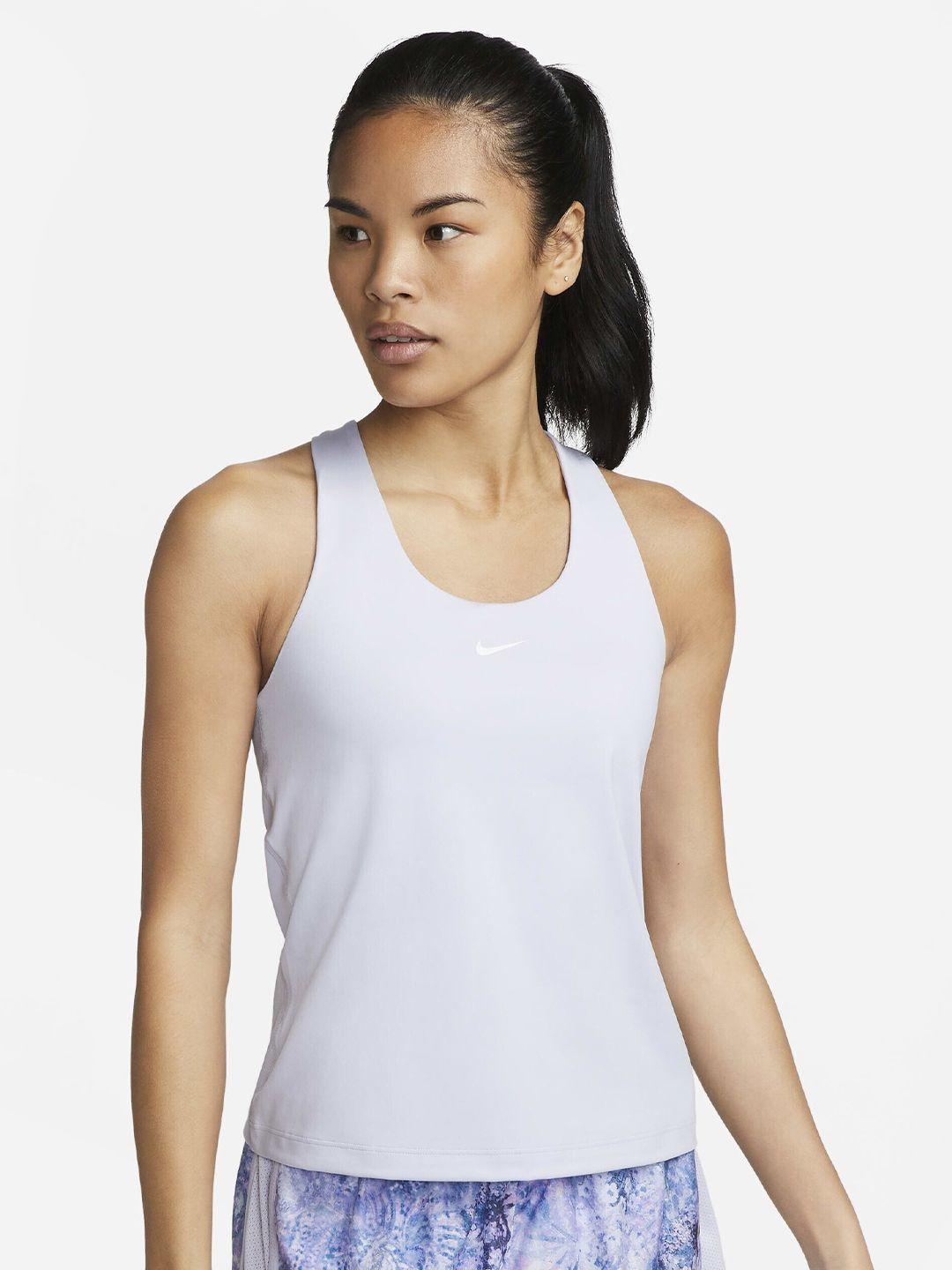 nike women swoosh padded sports tank top