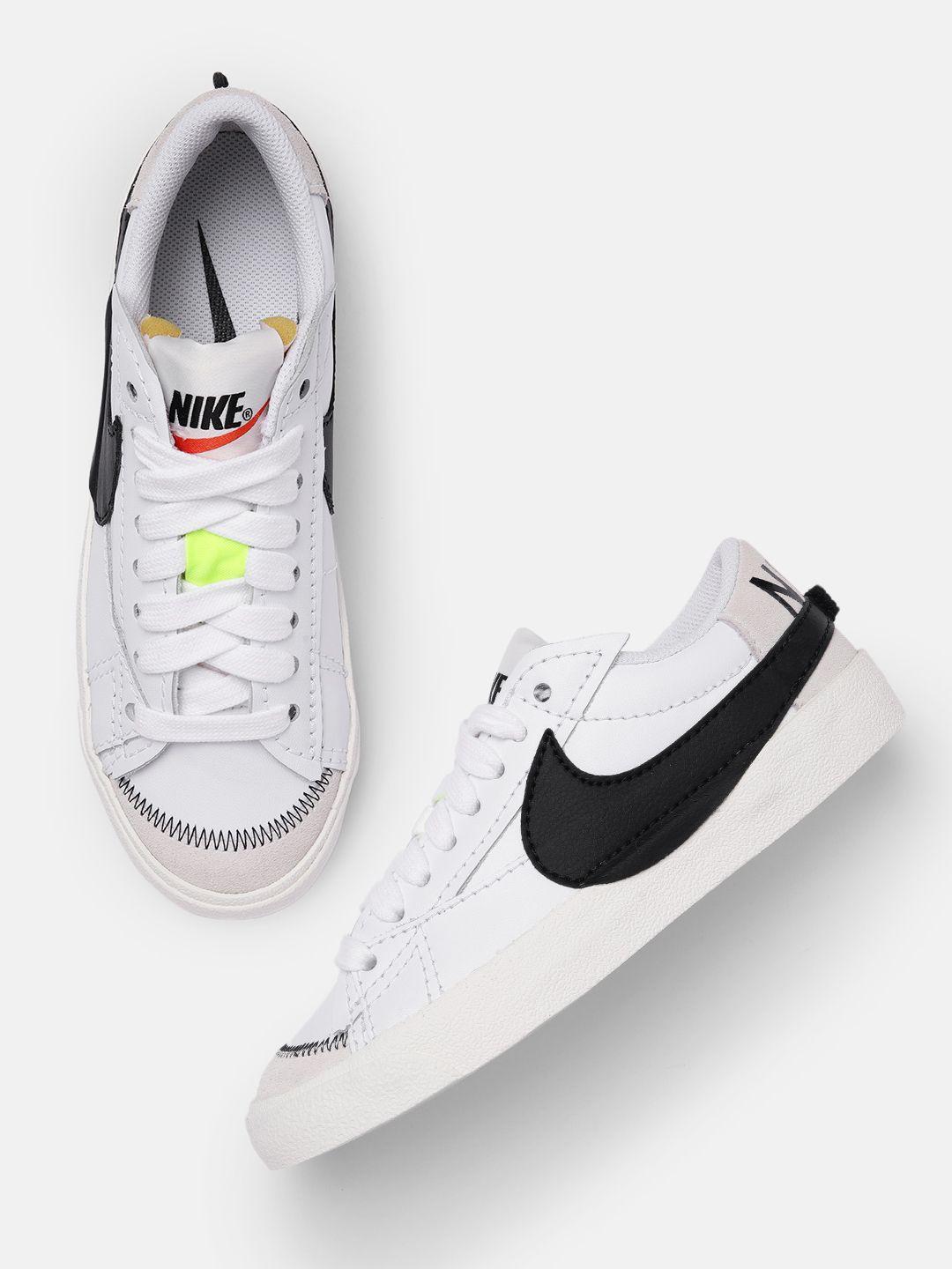 nike women white blazer low '77 jumbo leather sneakers