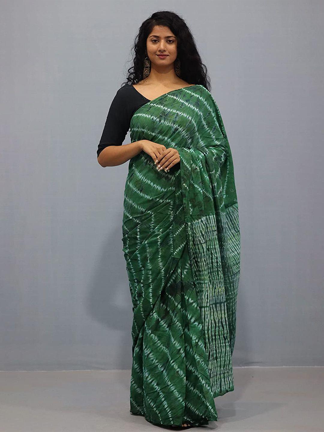 nikhilam leheriya pure cotton saree