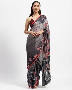 nimbus snow embellished saree