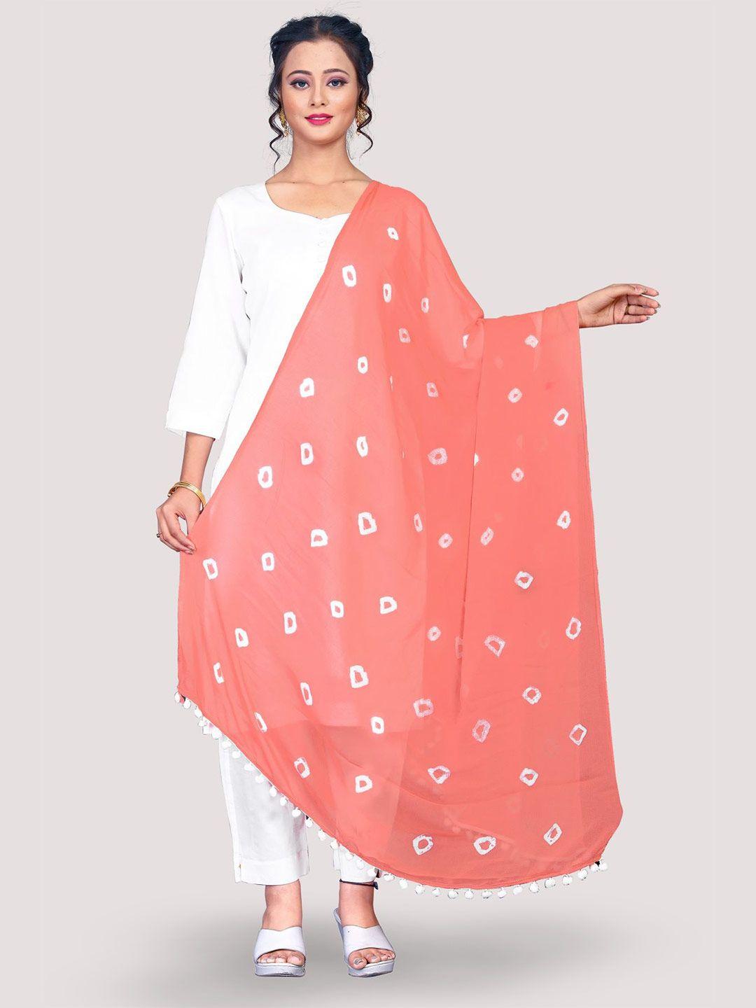 nimidiya bandhani printed dupatta