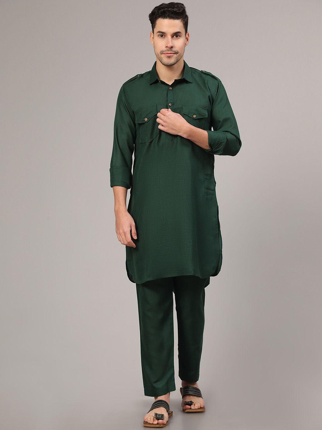 nimidiya pathani pure cotton kurta with pyjamas