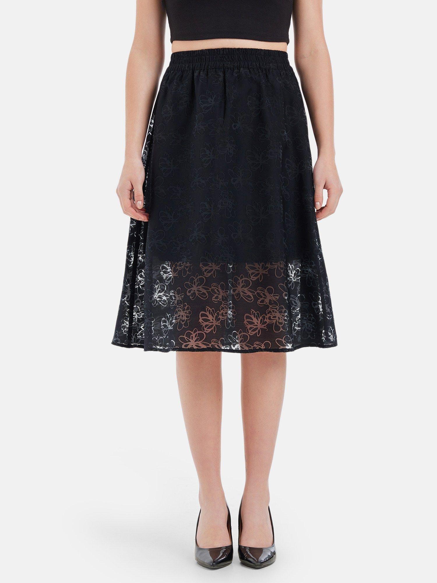 nina a line midi skirt