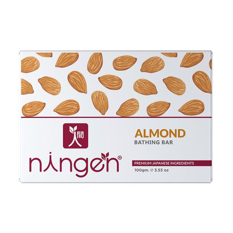 ningen almond bathing bar