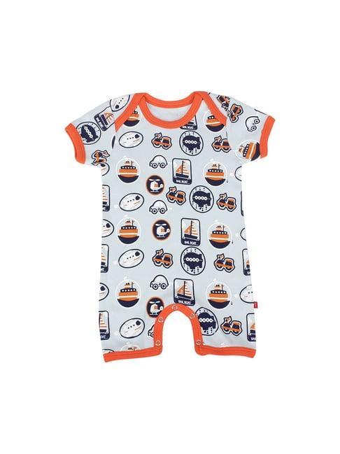 nino bambino kids multicolor printed romper