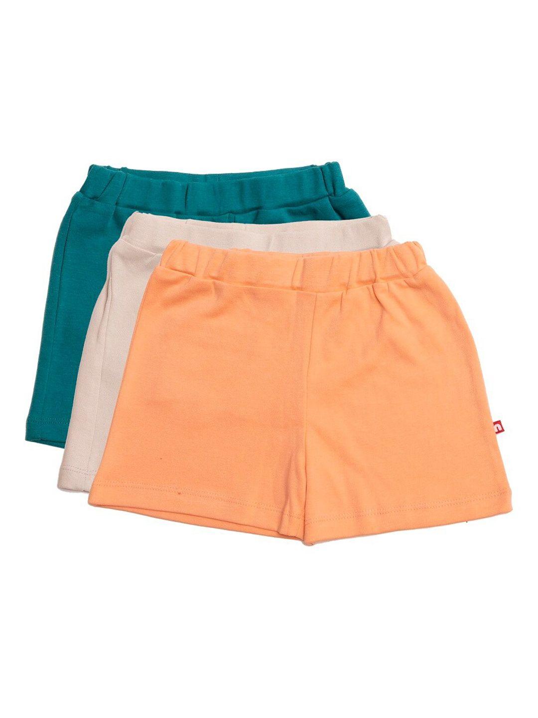 nino bambino unisex kids assorted mid-rise regular shorts