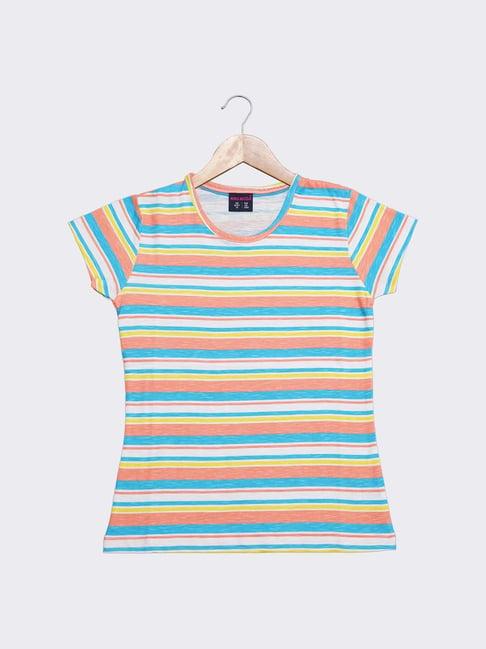 nins moda kids multicolor striped top