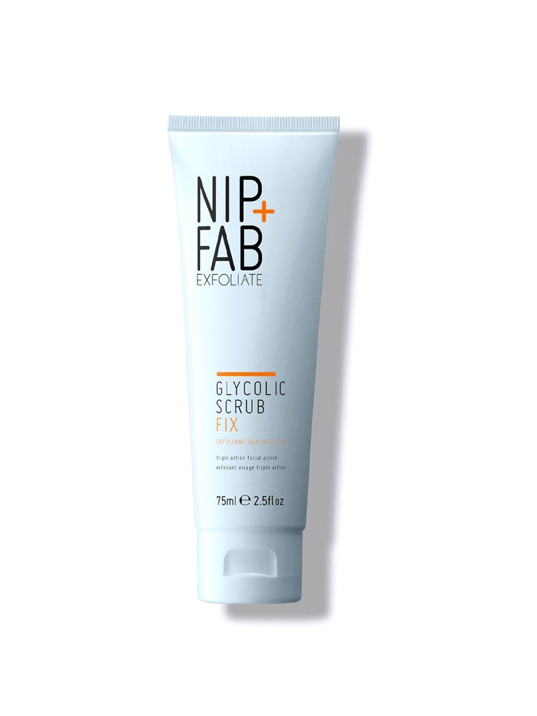 nip+fab exfoliate glycolic fix facial scrub - 75 ml