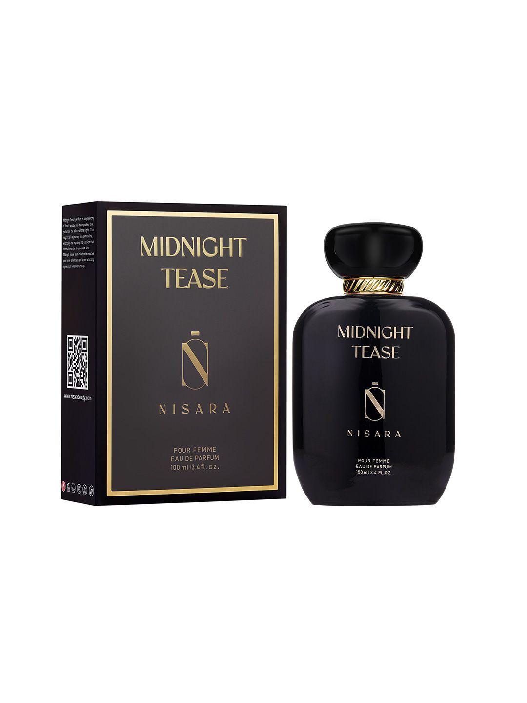 nisara women midnight tease long lasting eau de parfum - 100 ml