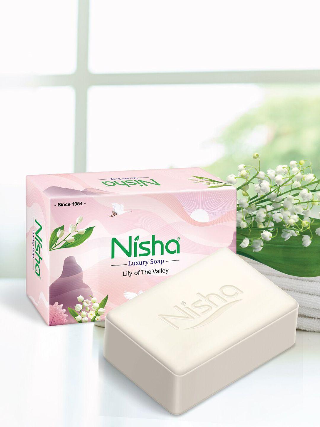 nisha luxury set of 9 lily of the valley soap bar 100 g each