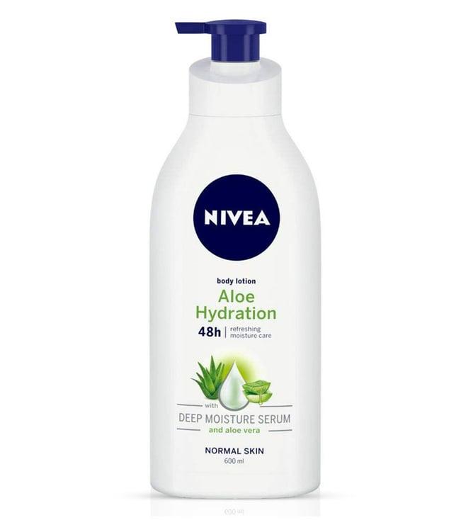 nivea aloe vera body lotion for men & women - 600 ml