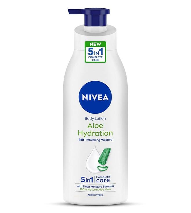 nivea body lotion aloe hydration 5 in 1 complete care - 400 ml