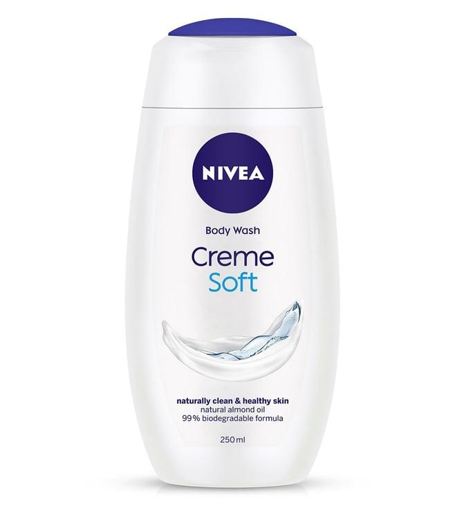 nivea creme care women shower gel & body wash for soft skin - 250 ml