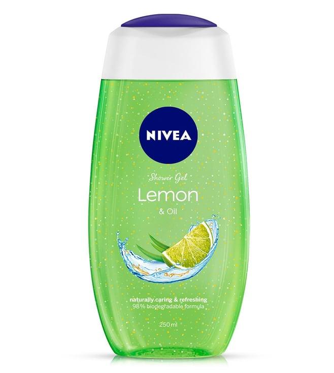 nivea lemon & oil shower gel & body wash - 250 ml
