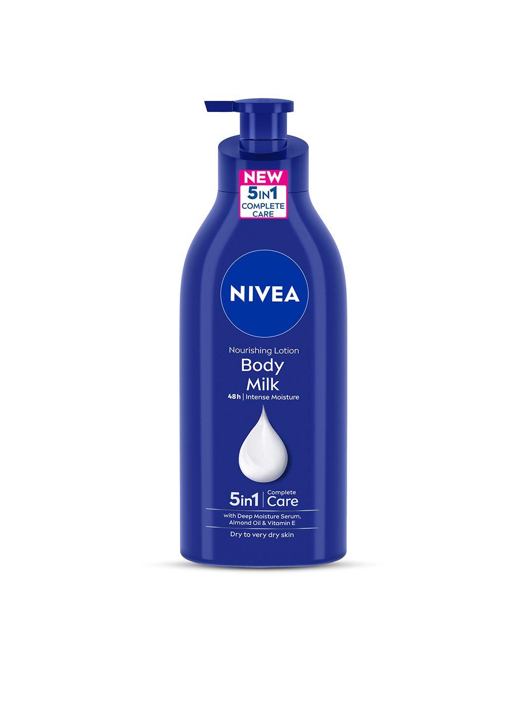 nivea nourishing lotion body milk for dry skin- 600ml