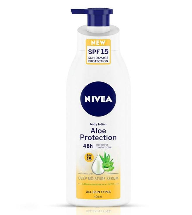 nivea spf 15 body lotion for men & women - 400 ml