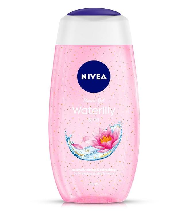 nivea waterlily & oil shower gel & body wash - 250 ml