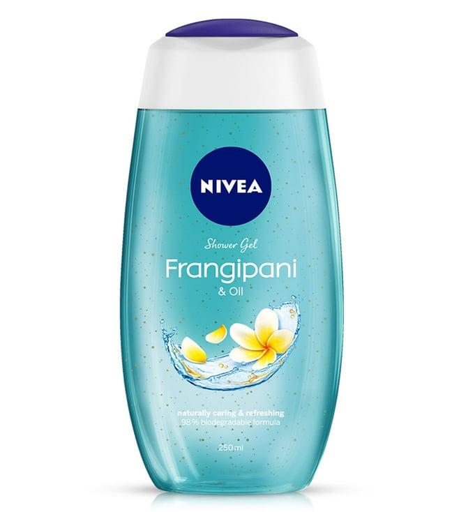 nivea frangipani with oil shower gel & body wash - 250 ml