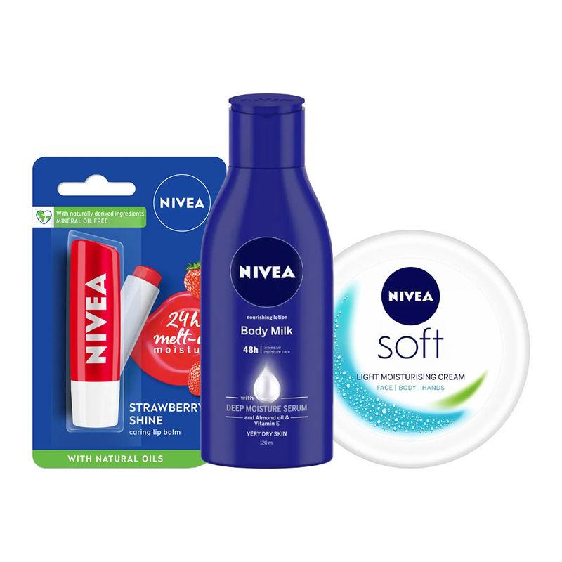 nivea on-the-go body care essentials - mini