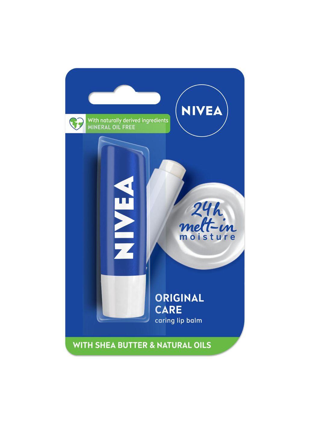 nivea original care lip balm 4.8g