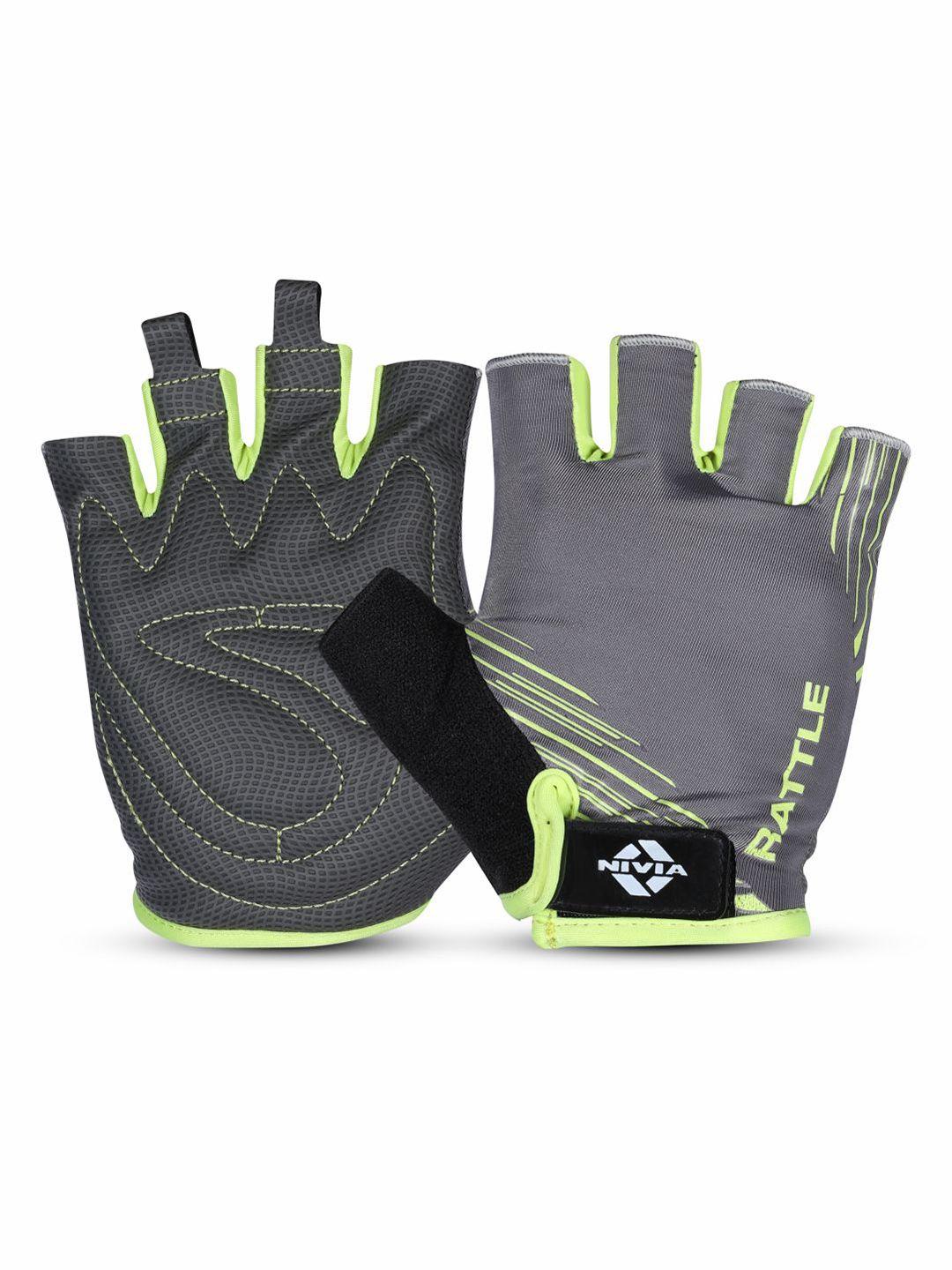 nivia 4-way stretch rattle gym gloves