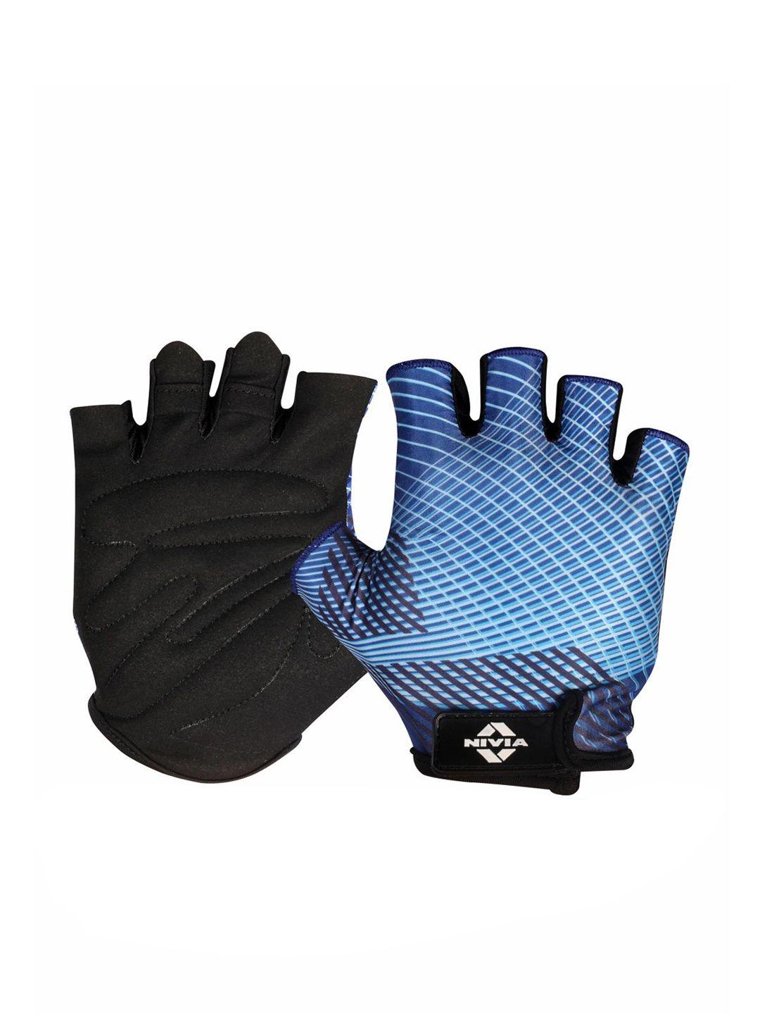 nivia self design sports gloves
