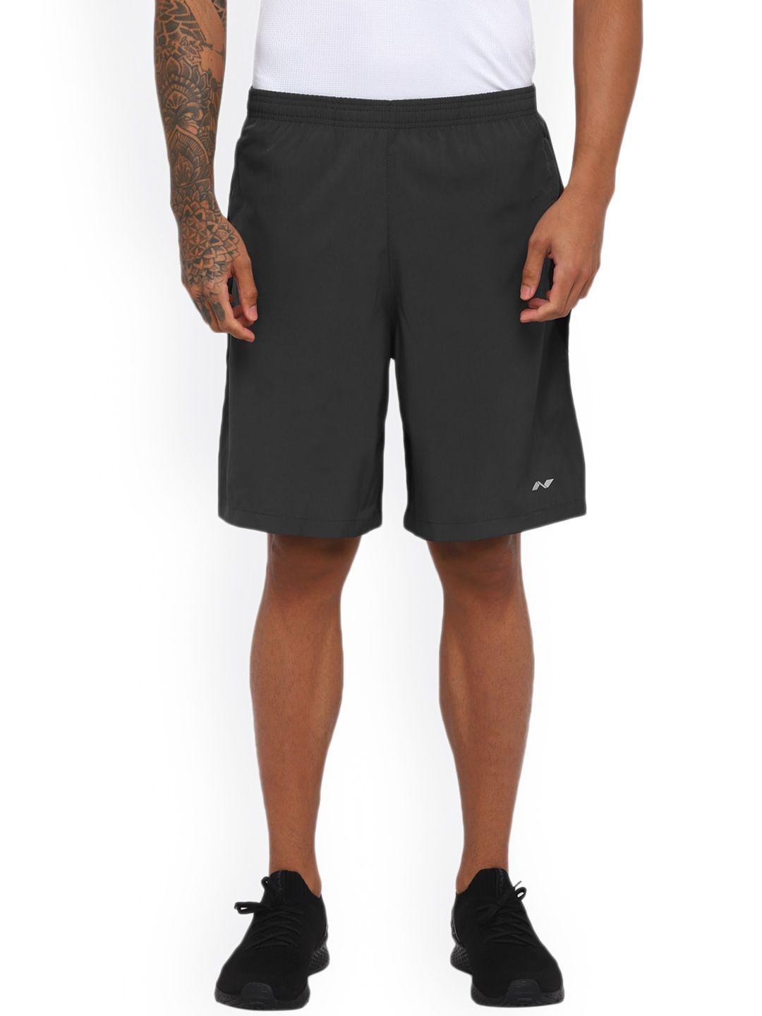 nivia men mid-rise sports shorts