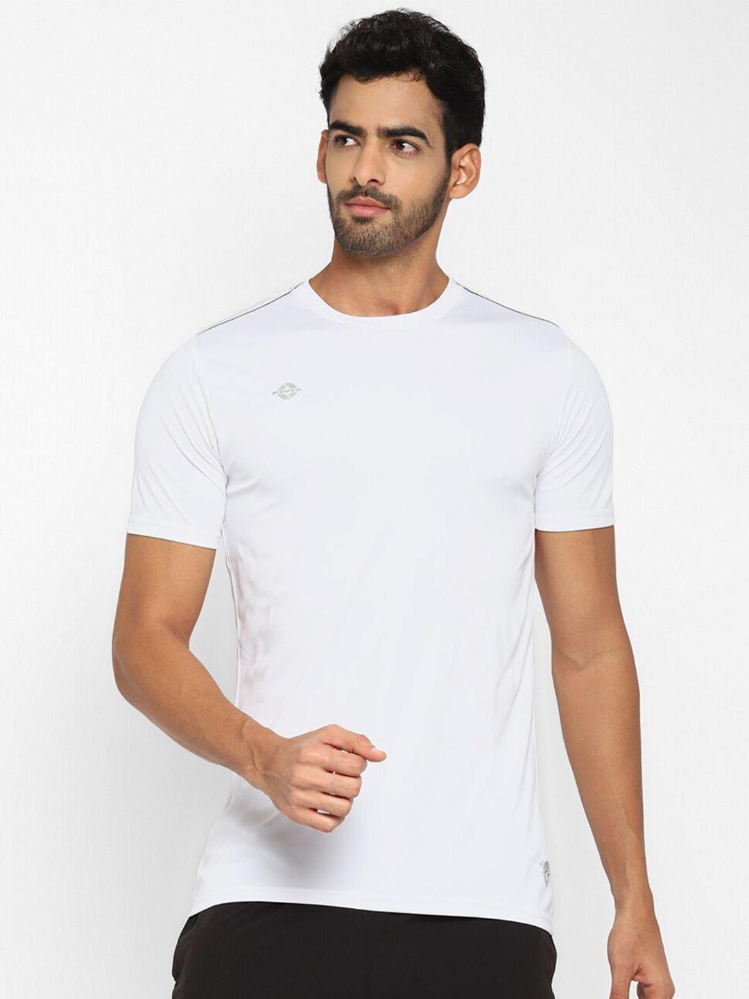 nivia men white t-shirt