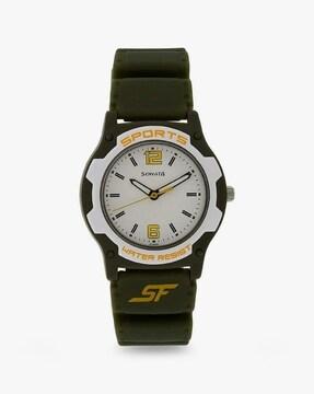 nl7921pp15 analogue watch with plastic strap