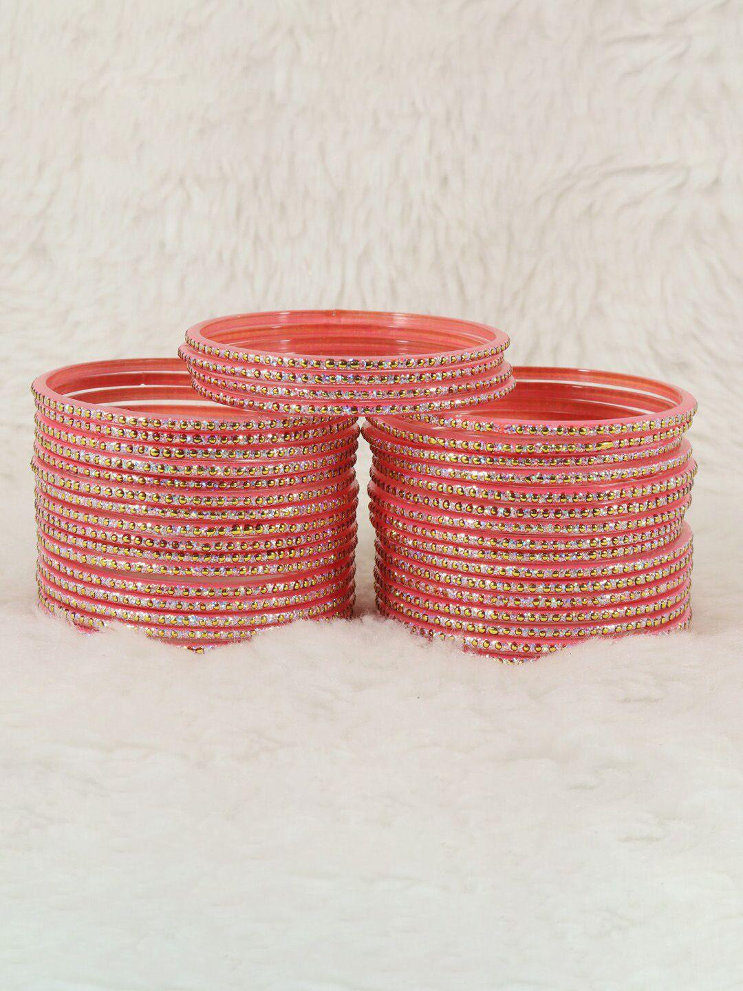 nmii set of 36 embellished light weight bangles