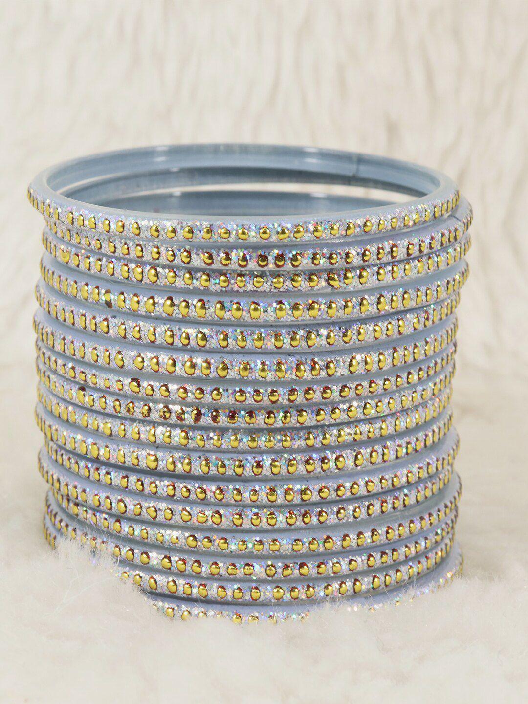 nmii set of 36 embellished light weight bangles