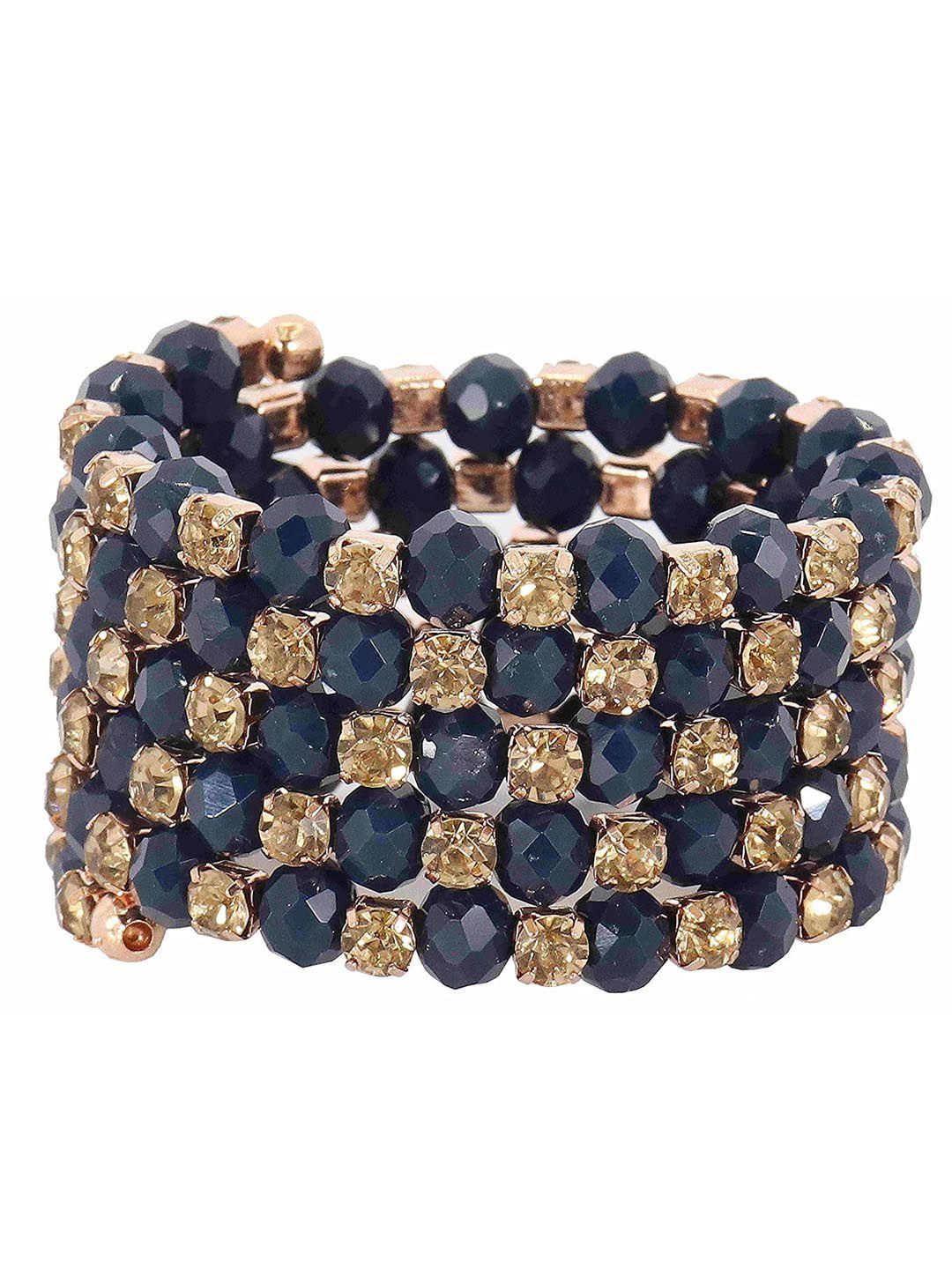 nmii zircon studded wraparound bracelet