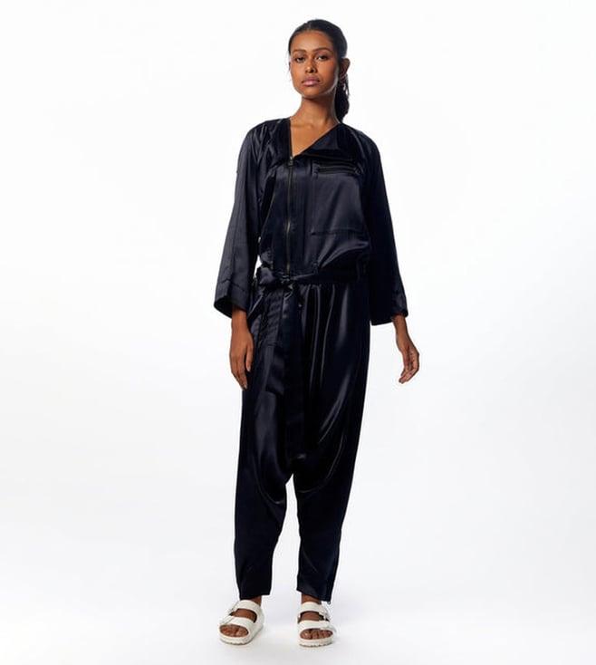 no grey area black pravah jumpsuit