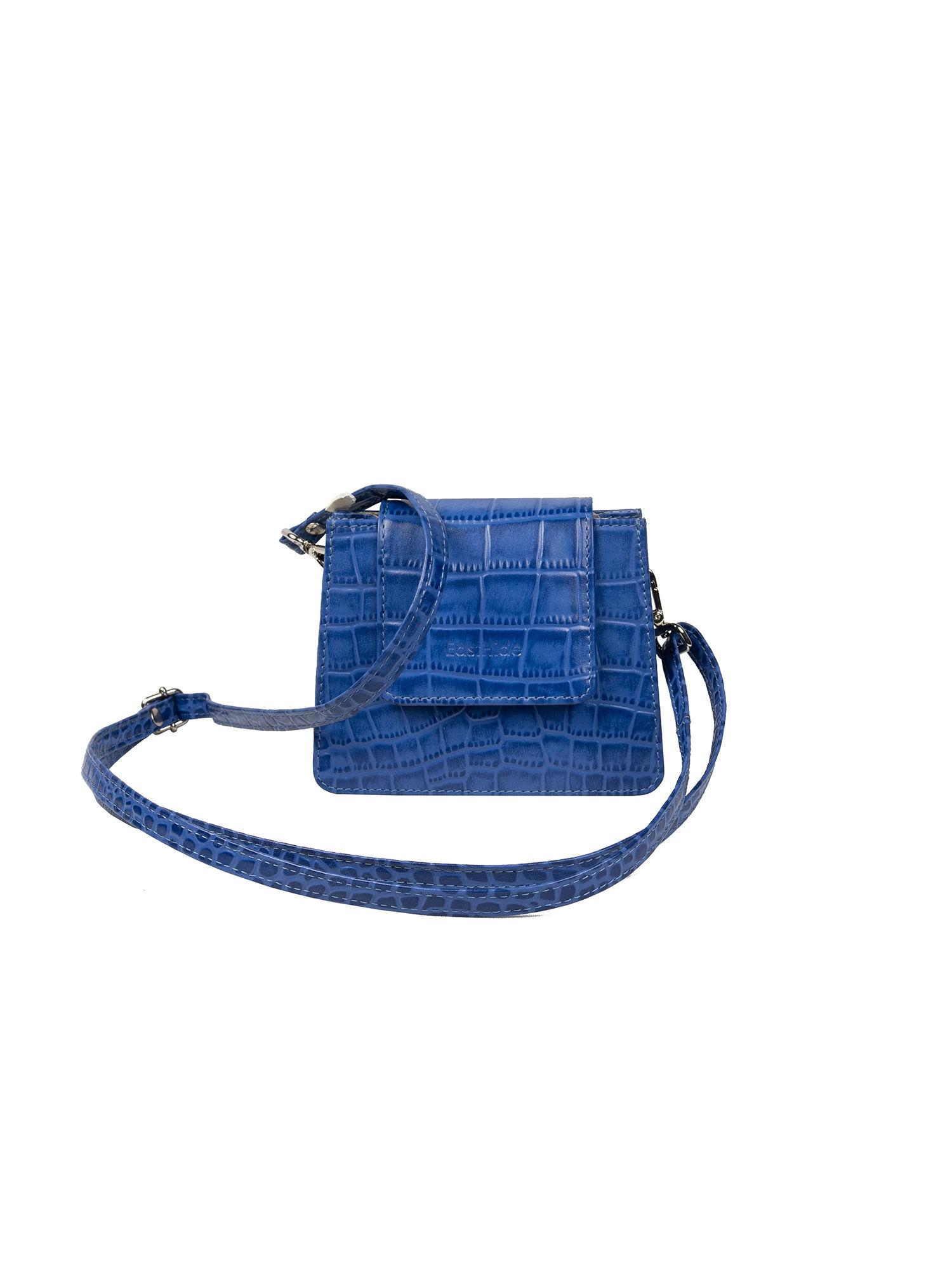 noah blue mini sling bag