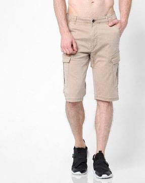 noal combat panelled cargo shorts