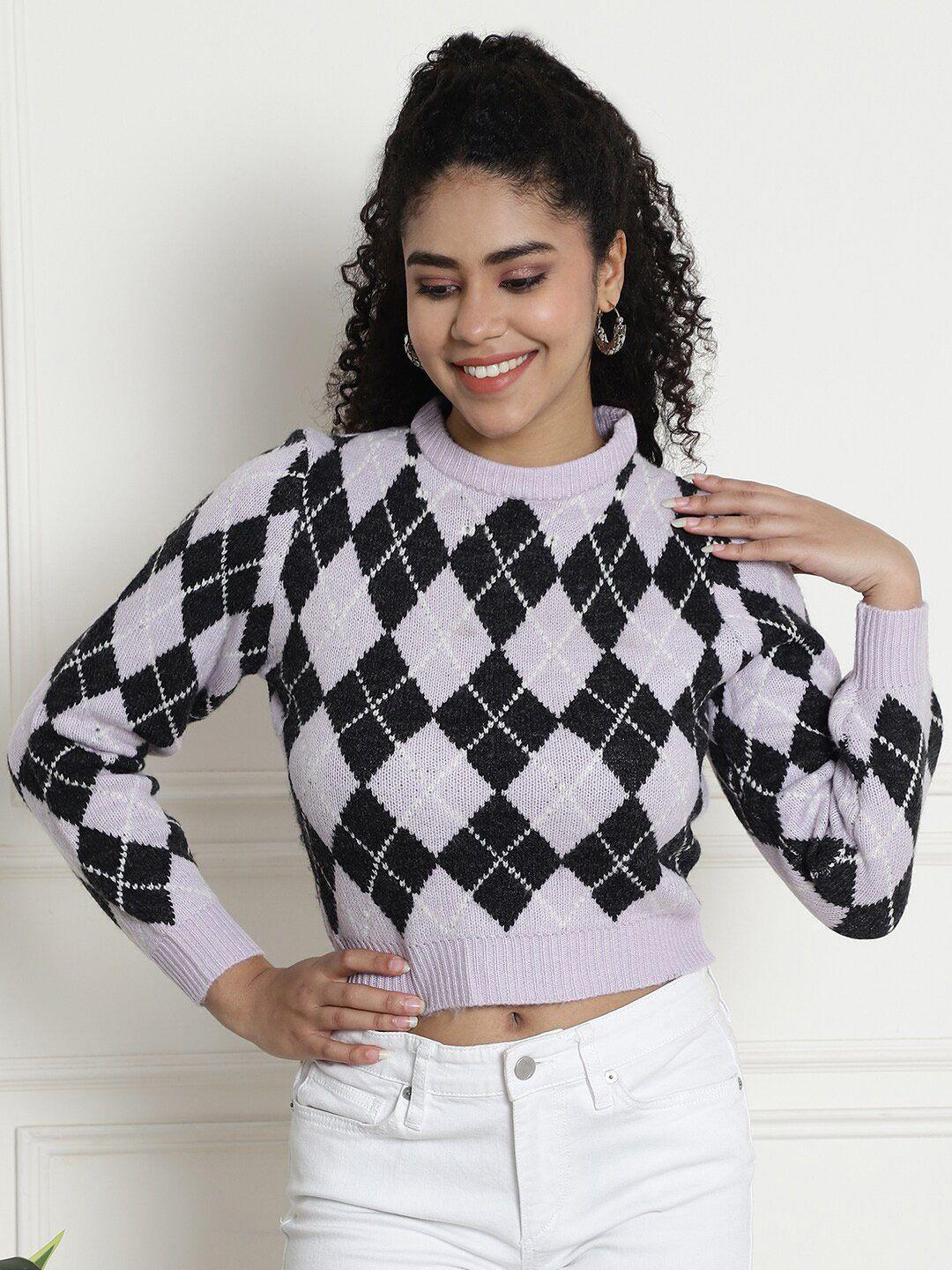 nobarr-fair-isle-printed-acrylic-crop-pullover-sweater