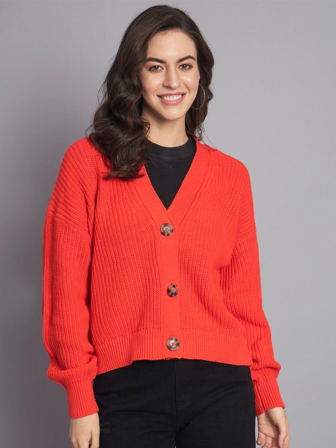 nobarr cotton ribbed cardigan