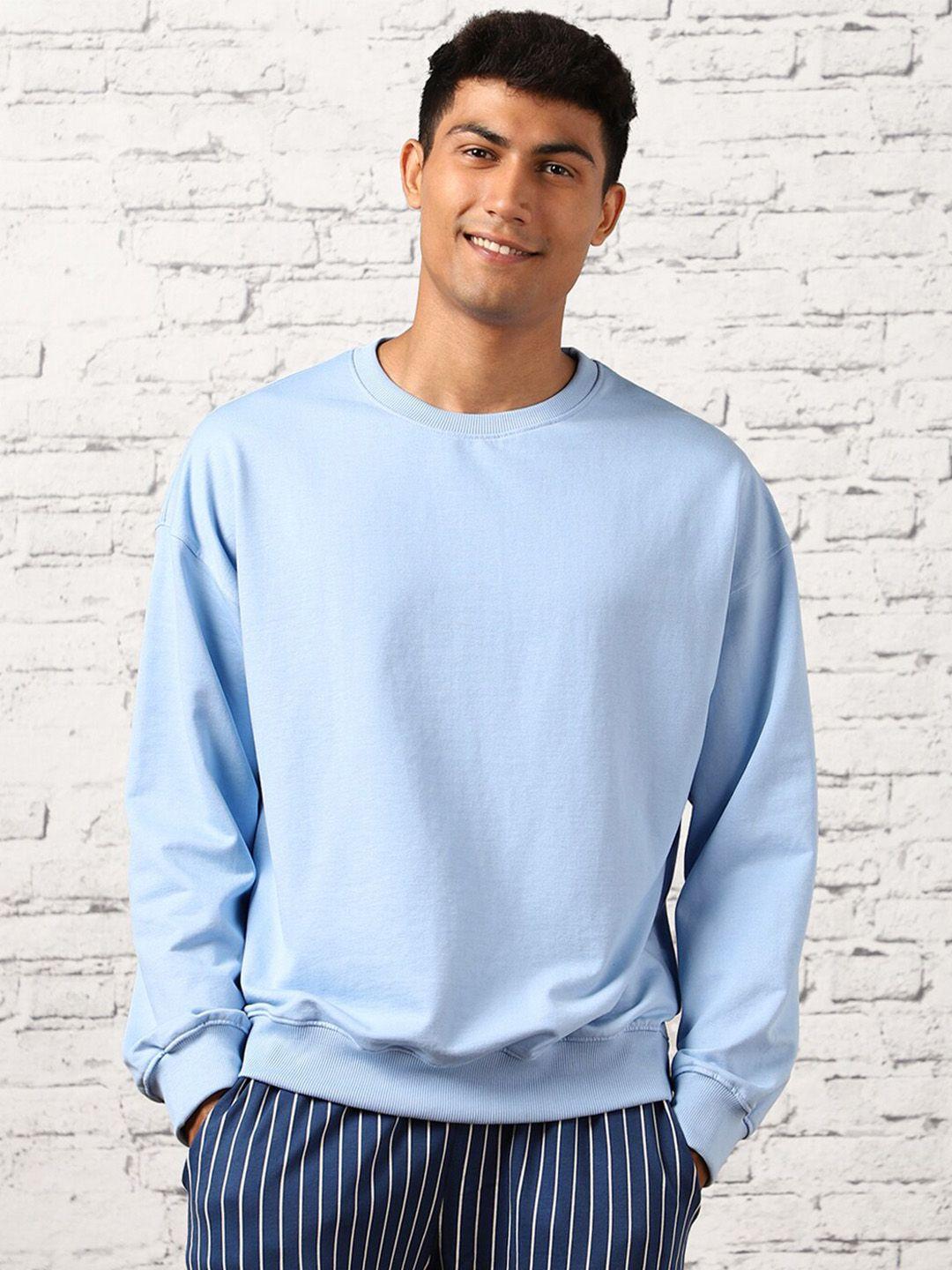 nobero oversized solid sweatshirt