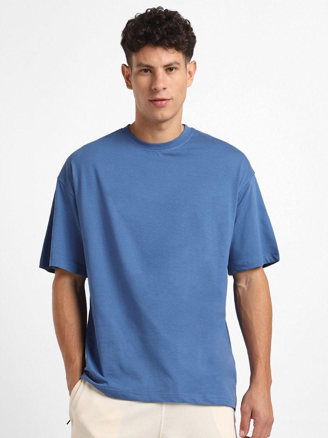 nobero round neck short sleeves oversized cotton t-shirt