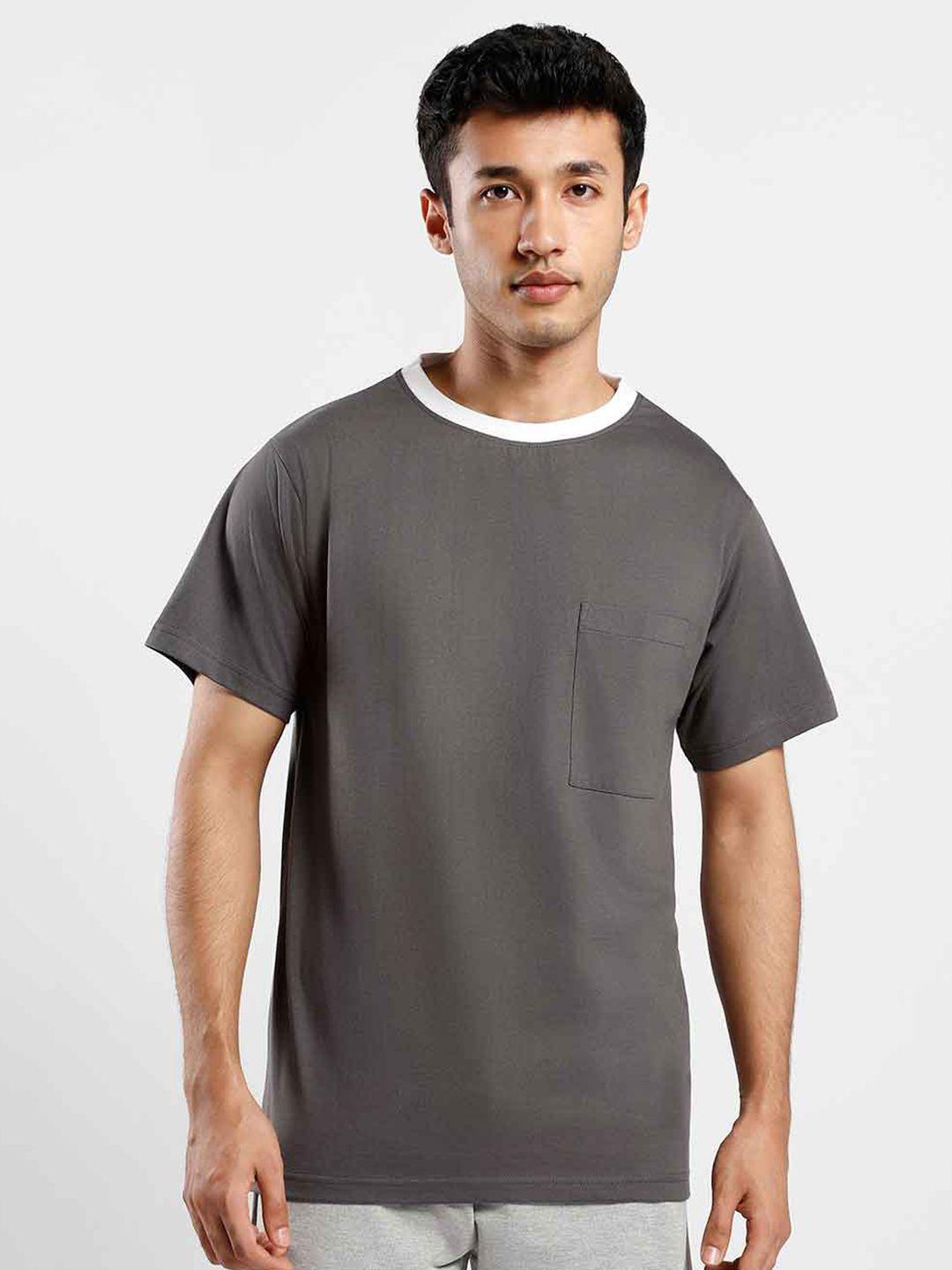 nobero men grey t-shirt